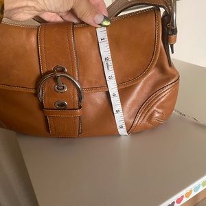 COACH Vintage Hobo Pebble Leather Bag